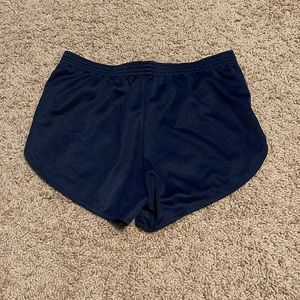 American Apparel short shorts in navy